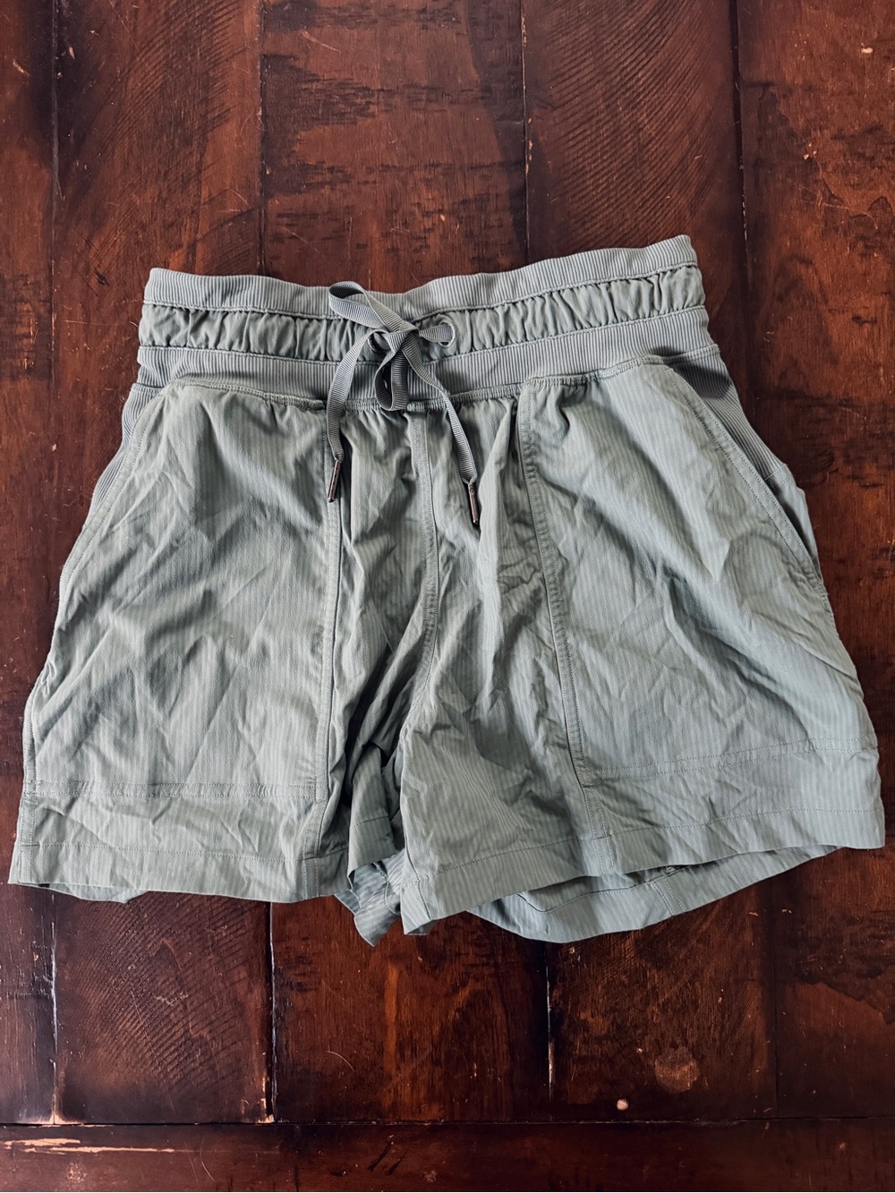 lululemon Dance Studio Sage Green Shorts size 2